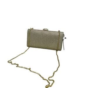 Gold Glamour Wristlet Clutch